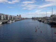 walk along the river Gavlean