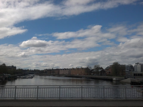 walk along the river Gavlean